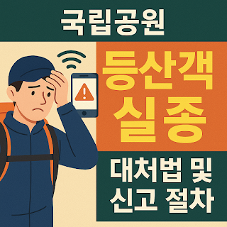 국립공원 등산객 실종 시 대처법과 구조 요청 절차 총정리 썸네일