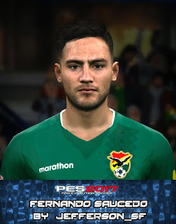 PES 2017 Faces Fernando Saucedo by FaceEditor Jefferson_SF