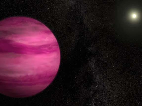 Imagem: Exoplaneta rosa descoberto