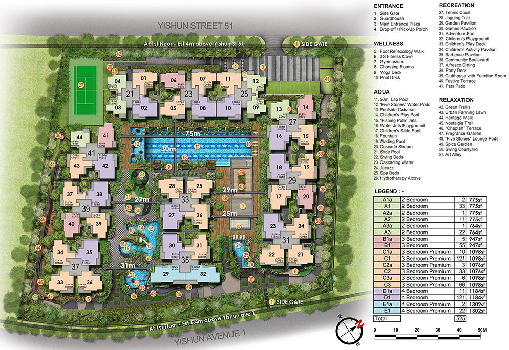 Signature at Yishun - Site Plan