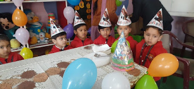 Birthday celebration in OPS International School Karnal