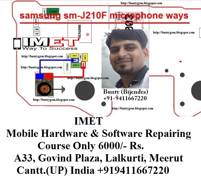 Samsung Galaxy J2 J210f Mic Problem Solution Jumper Ways Mobile Repairing Institute Imet In Meerut Mobile Repairing Course In Meerut