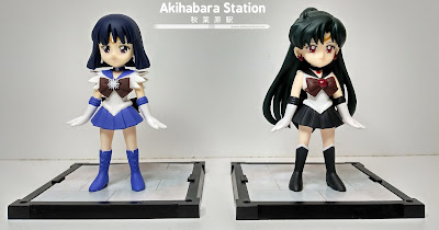 Figuras: Reseña de los Tamashii Buddies "Sailor Saturno" y "Saillor Plutón" de Tamashii Nations.