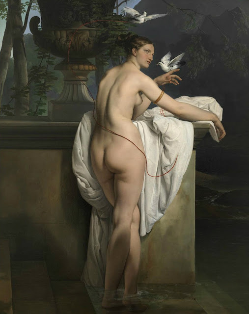 1830. Francesco Hayez - Portrait of dancer Carlotta Chabert