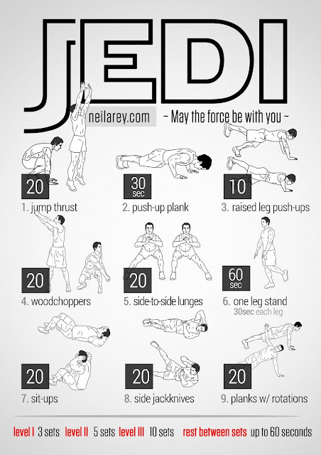 Jedi Bodyweight Workout