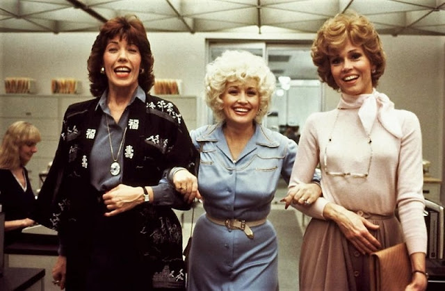 9 to 5 is a 1980 American comedy film starring  Jane Fonda, Lily Tomlin, and Dolly Parton. The movie is now streaming on Disney+