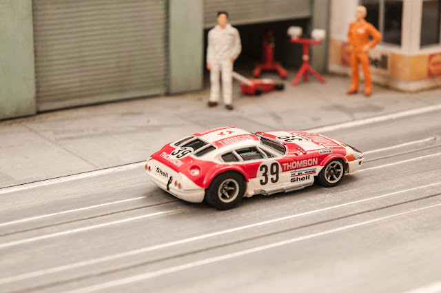 AFX Ferrari 365 GTB/4 Competizione Charles Pozzi 24h Le Mans 1973 slotcar ho