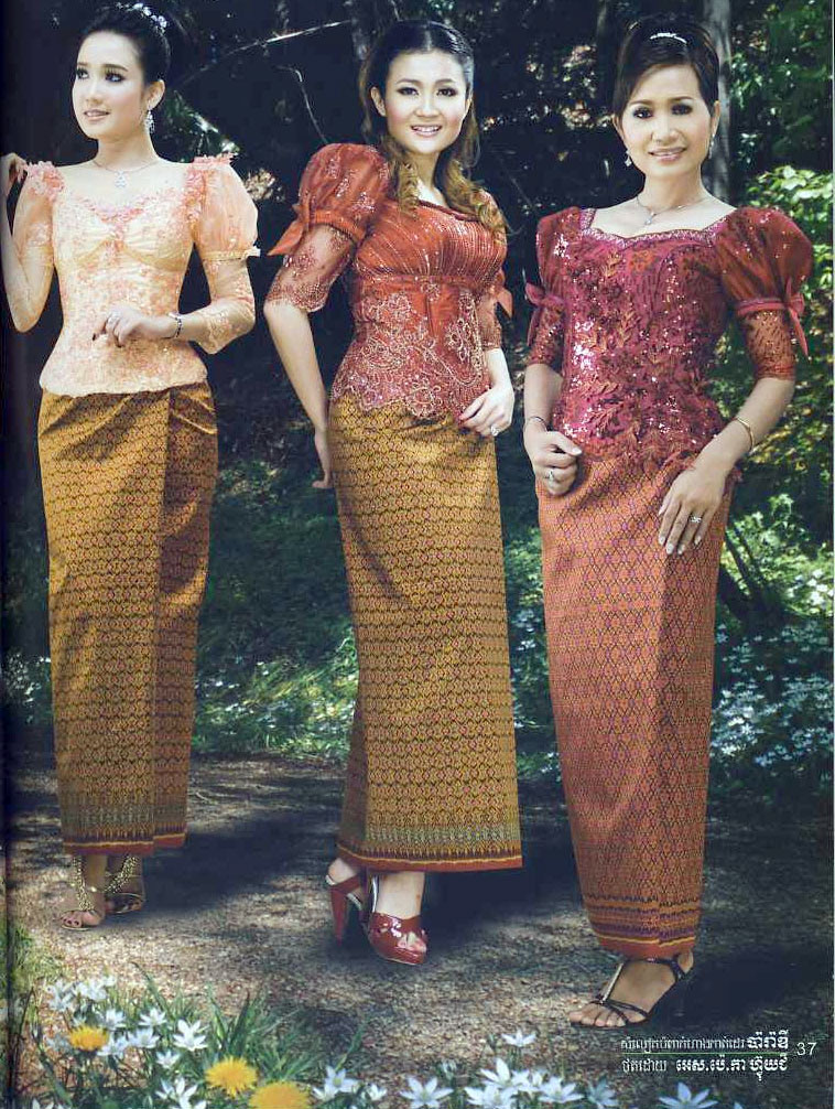 khmer clothing on Khmer Dress Designed By Cambodian Tailors In Phnom Penh