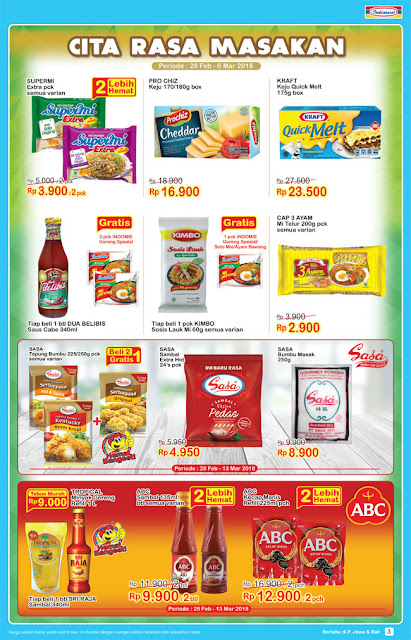 Katalog Promo INDOMARET Super Hemat Periode 28 Februari - 06 Maret 2018