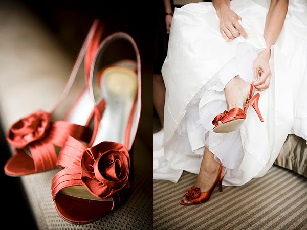 wedding dresses WITH BLUE SHOES