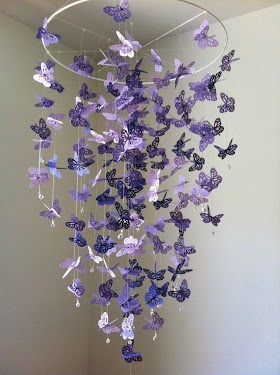 #DIY : Butterfly Chandelier