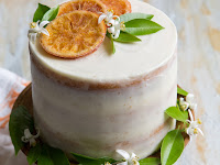 ORANGE MARMALADE CAKE WITH ORANGE BLOSSOM BUTTERCREAM