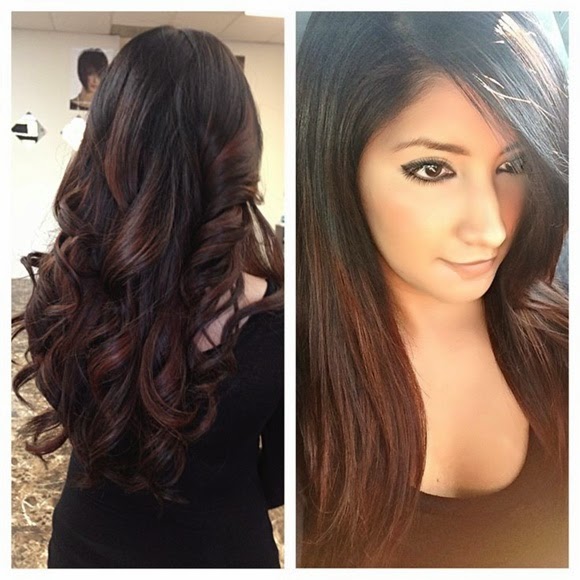 Ombre Highlights On Black Hair