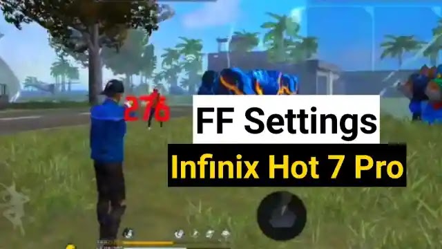 Free fire Infinix Hot 7 Pro Headshot settings 2022: Sensi and dpi