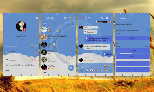 download BBM Mod Thema New Parallax Versi Terbaru 2.13.0.22