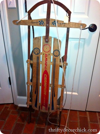 vintage sled