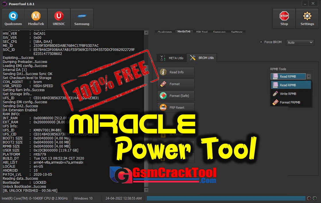 Miracle Power Tool v1.0.2 Free Download