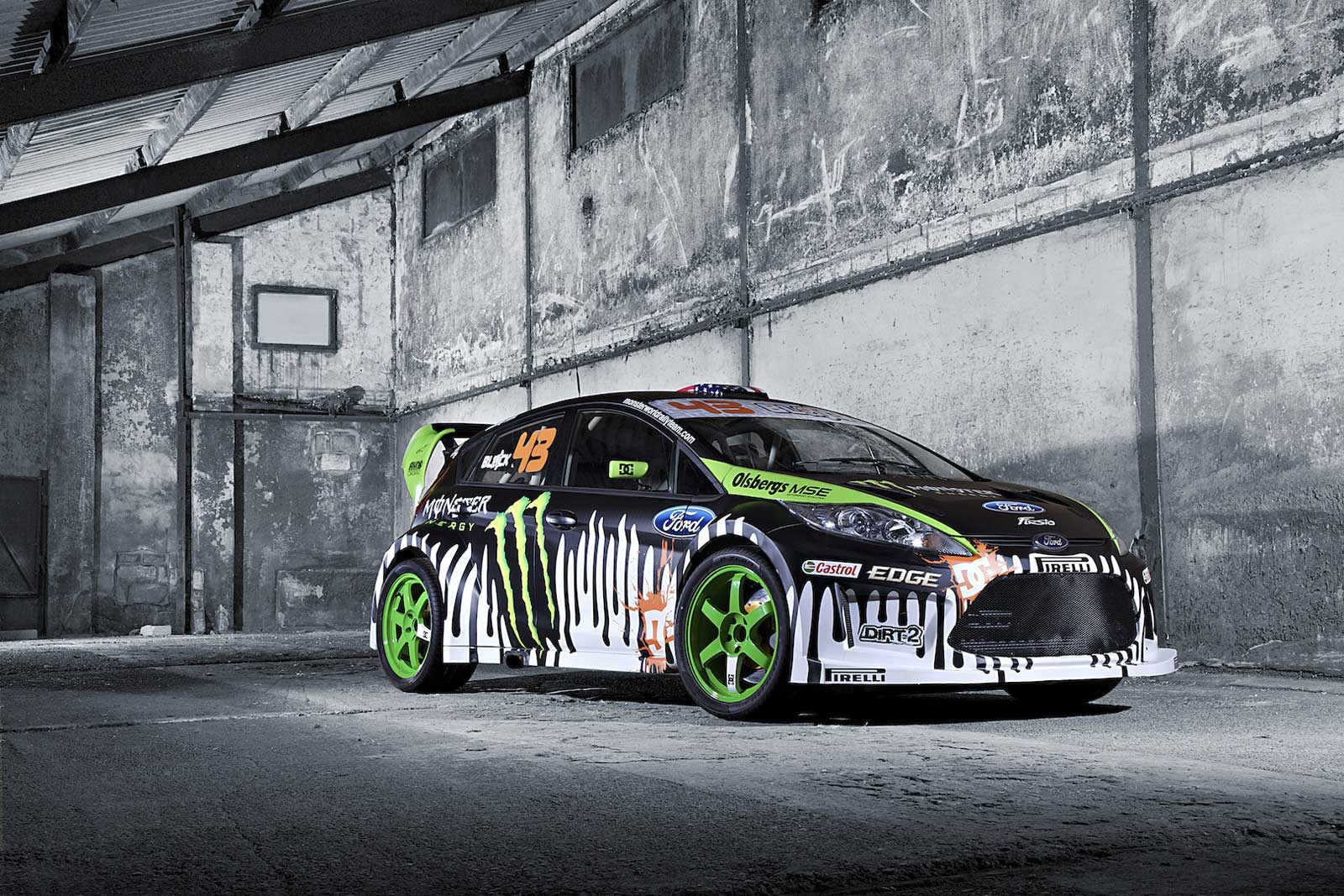 MY BLOG: THE DOPE FORD FIESTA GYMKHANA KEN BLOCK EDITION AND COVERCAR ...