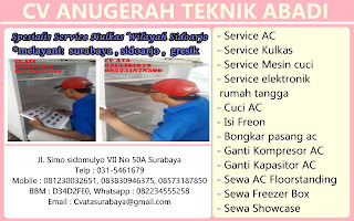 Spesialis Service Kulkas Wilayah Sidoarjo 