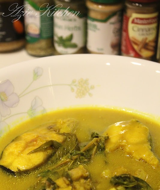 Resepi Asam Rebus Tempoyak Ikan Patin - Created F