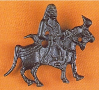 Bronze plaque Turkic