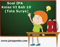  wacana Tata Surya Lengkap Kunci Jawaban Soal IPA Kelas 6 Bab 10 (Tata Surya) Lengkap Kunci Jawaban