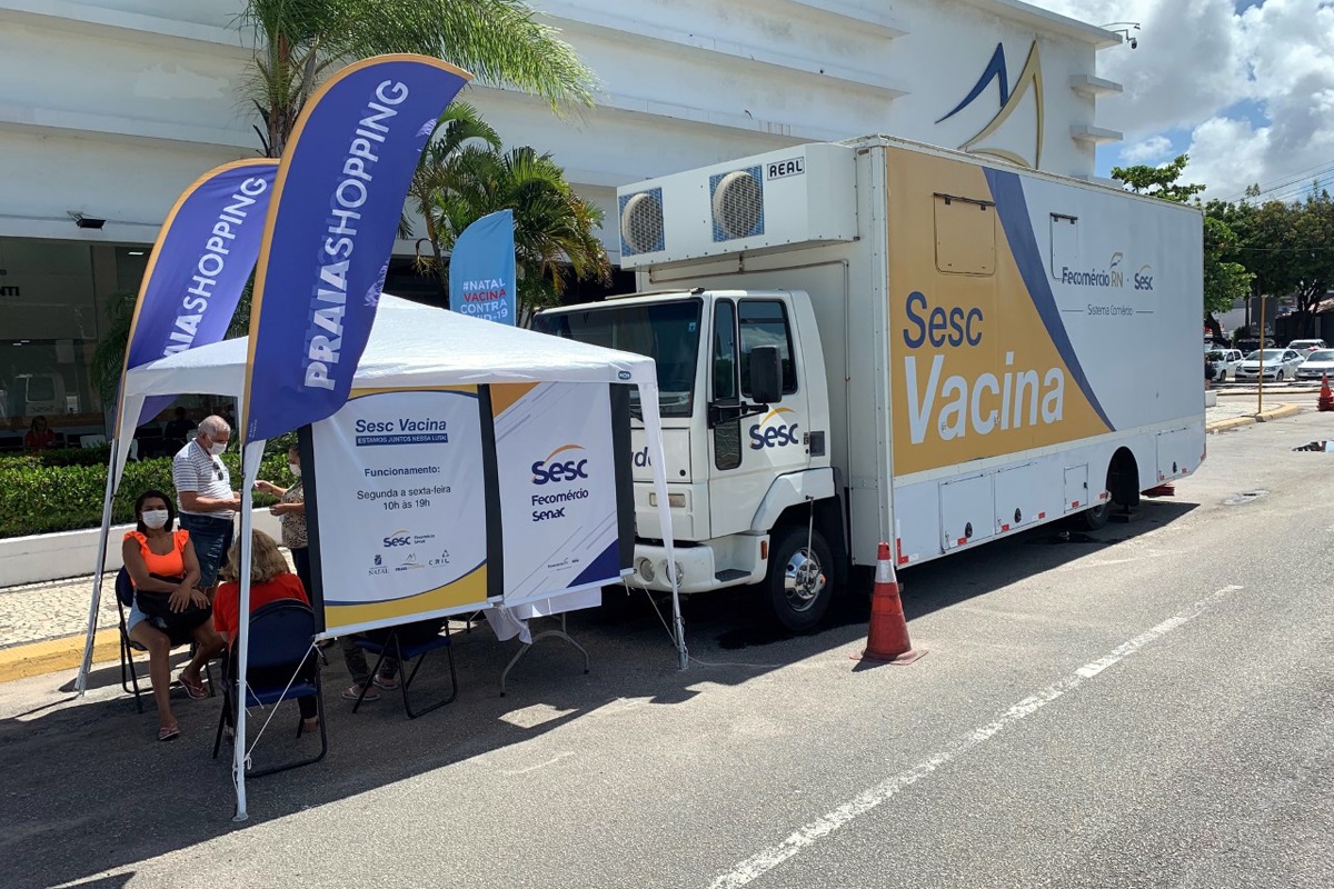 Unidade de Vacina do Sesc chega ao Alecrim na Semana do Comércio - Tribuna  de Noticias