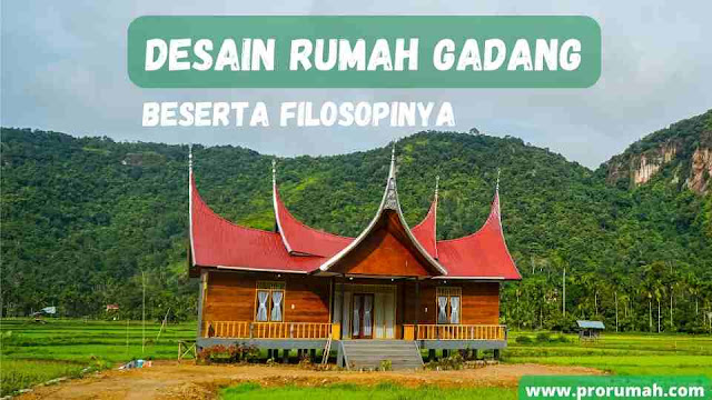 Desain rumah gadang