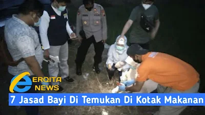 7 Jasad Bayi Ditemukan Dalam Kotak Makanan