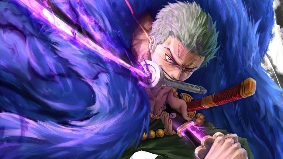 Zoro Katana 3 Sword Style One Piece 4k Wallpaper 6 792