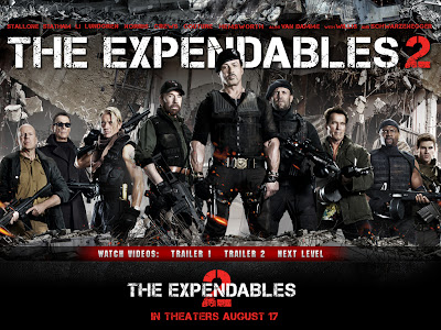 The Expendables 2 powerpoint background 1