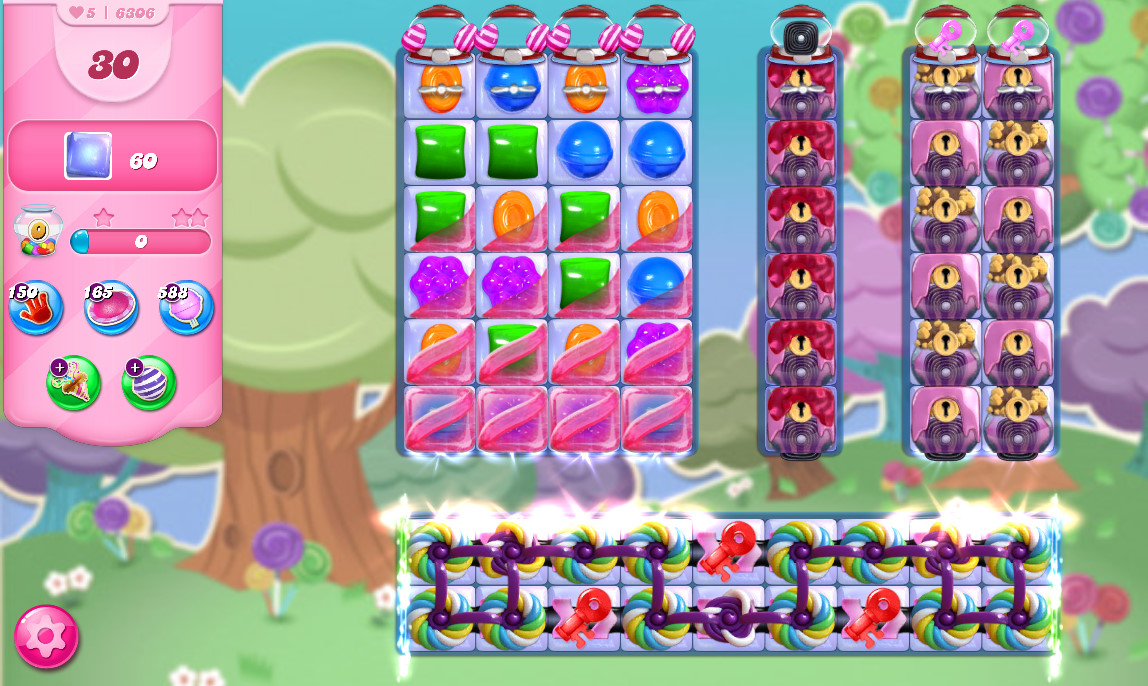 Candy Crush Saga level 6306