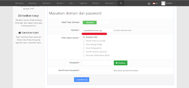 Cara Mendapatkan Hosting Gratis dari IDHostinger