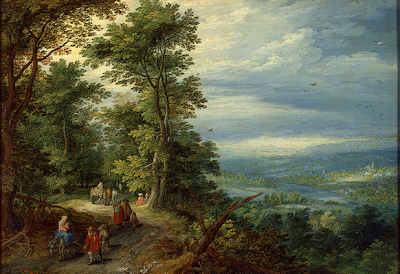 "Edge of the Forest (The Flight  Into Egypt)" by Jan Brueghel the Elder