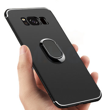 Bakeey 360° Rotation Ring Kicktand Magnetic Hard PC Protective Case For Samsung Galaxy S8/S8 Plus 