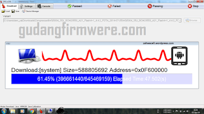 Flash Menggunakan DFU Flash Tool Berjalan
