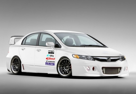 51 Modifikasi Mobil Sedan Honda Civic Terbaru, Konsep Terkini!