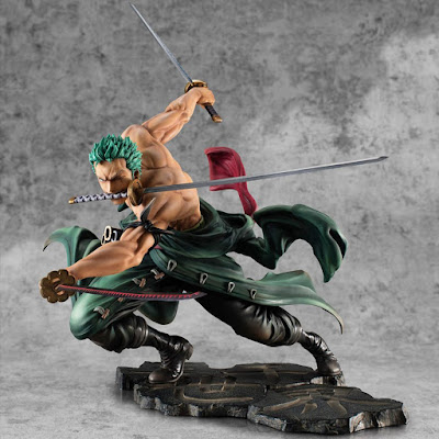 Figuras: Imágenes y detalles de Zoro Roronoa de "One Piece" - Megahouse