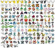 Selectable Pokemon (As of 18 November 2011 25 November 2011, going to expand .