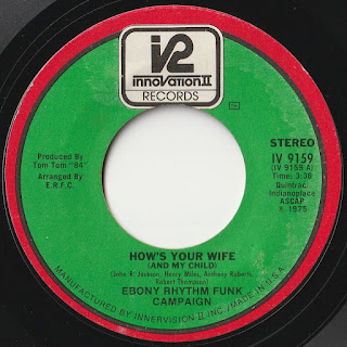 Ebony Rhythm Funk Campaign - How's Your Wife (And My Child)