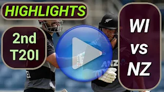 WI vs NZ 2nd T20I