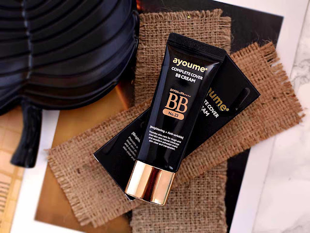 BB крем Ayoume Complete Cover BB cream spf50+ pa++++ 23 cappuccino beige отзыв