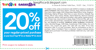 Free Printable Babies R Us Coupons