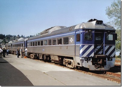 Lewis & Clark Explorer at the Astoria Depot on September 24, 2005