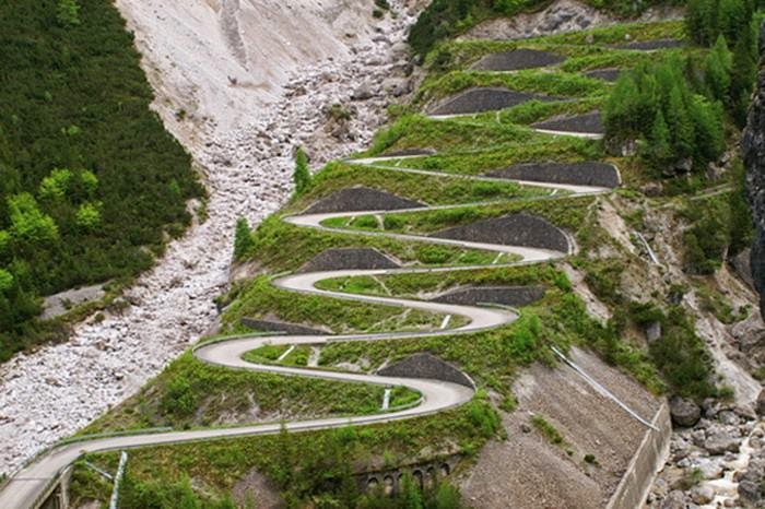 Forcella Lavardet Mountain Pass, Italy