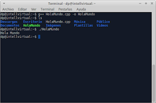 Commando para compilar y ejecutar programas en Linux