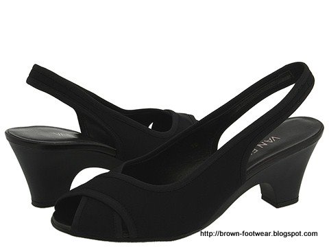Brown footwear:85219brown