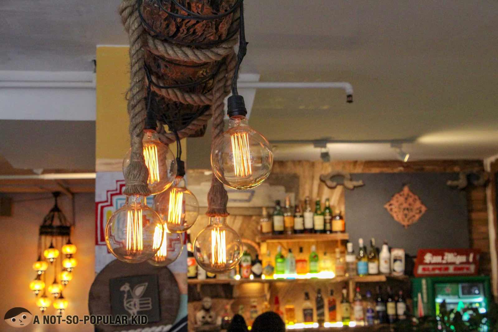 Interior of Kite Kebab Bar in Makati City