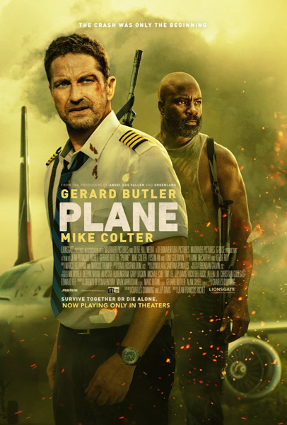 The theatrical poster for PLANE.