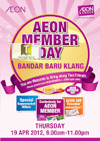 AEON Member Day Bandar Baru Klang